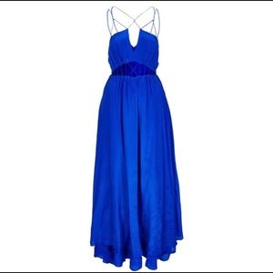 Top Shop Maxi Blue Dress
